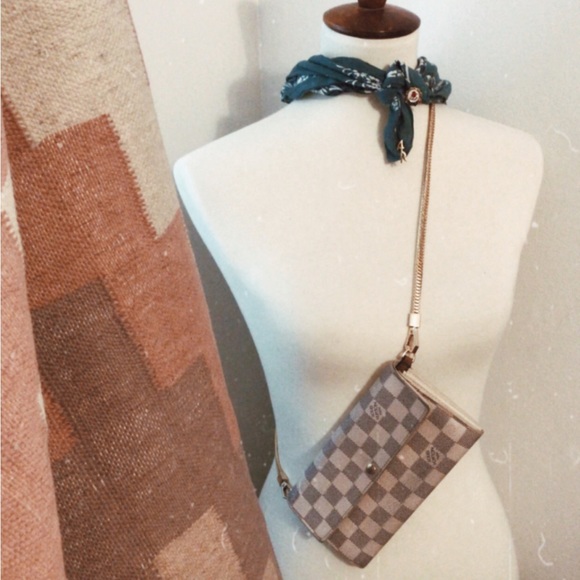 Louis Vuitton VTG Damier Azur White Sarah Long Wallet 04 - Picture 3 of 10